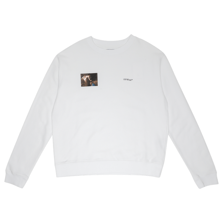 Off-White Caravag Angel Slim Crewneck "Black"