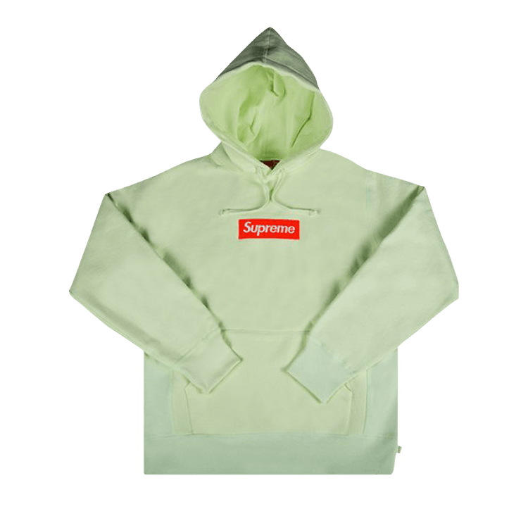 Supreme Box Logo Hooded Sweatshirt "Pale Lime"