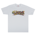 Supreme Paint Logo Tee "White"