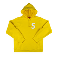 Supreme S Logo Hooded Sweatshirt "Yellow"