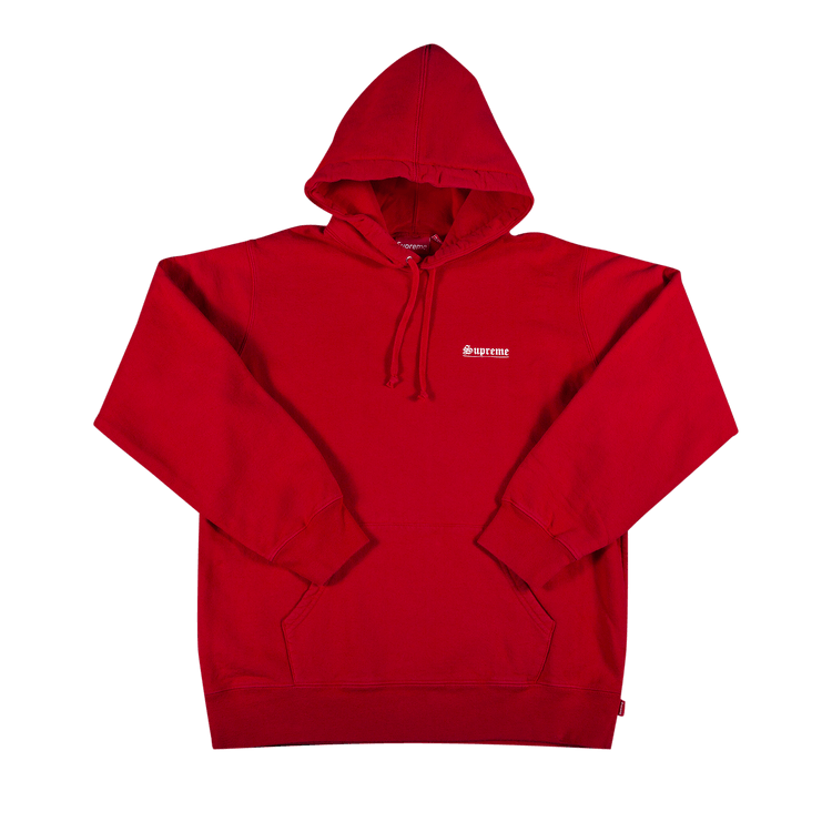 Supreme Mary Hooded Sweatshirt "Red"