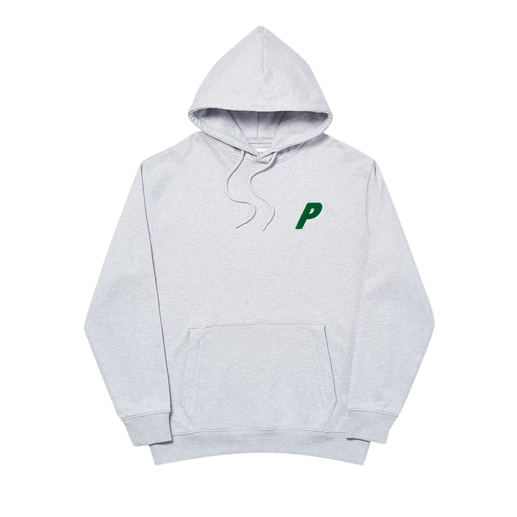 Palace Tri-Chenille Hood "Grey Marl"