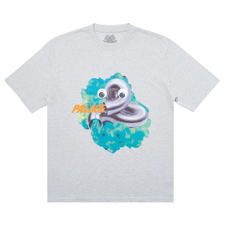 Palace Gassed T-Shirt "Grey Marl"