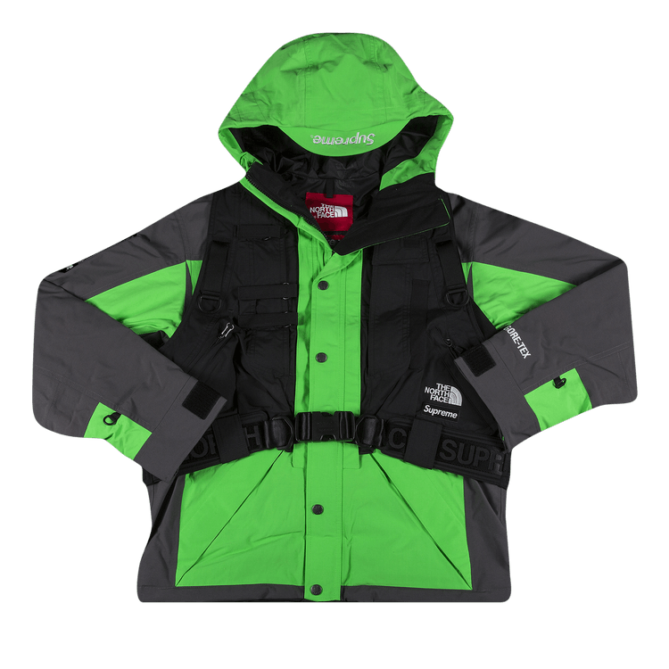Supreme x The North Face RTG Jacket + Vest "Bright Green"