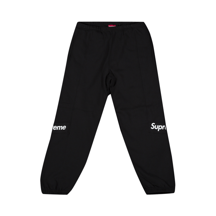 Supreme Color Blocked Sweatpant "Black"