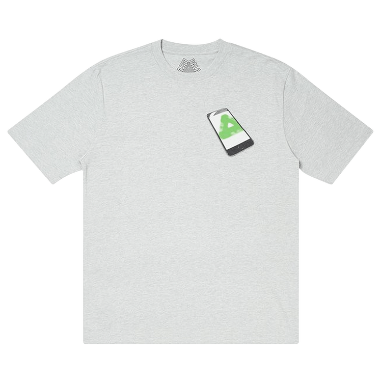 Palace Tri-Phone T-Shirt "Grey Marl"