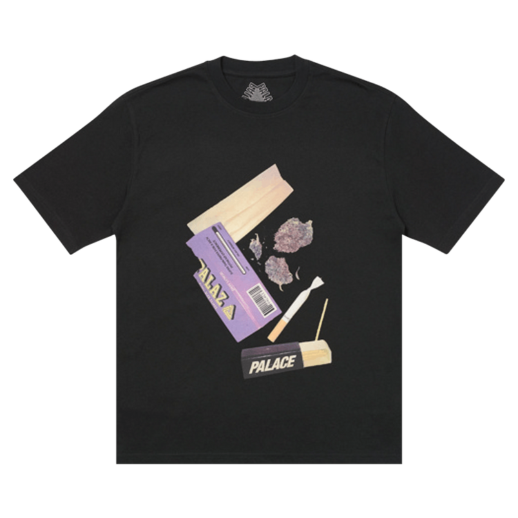 Palace Skin Up Monsieur T-Shirt "Black"