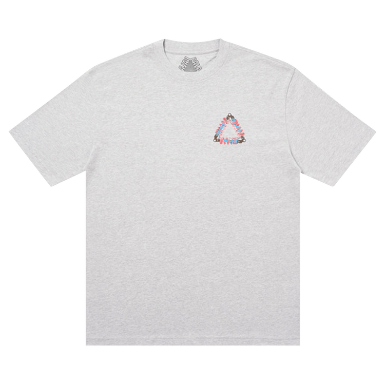Palace Tri-Pumping T-Shirt "Grey Marl"