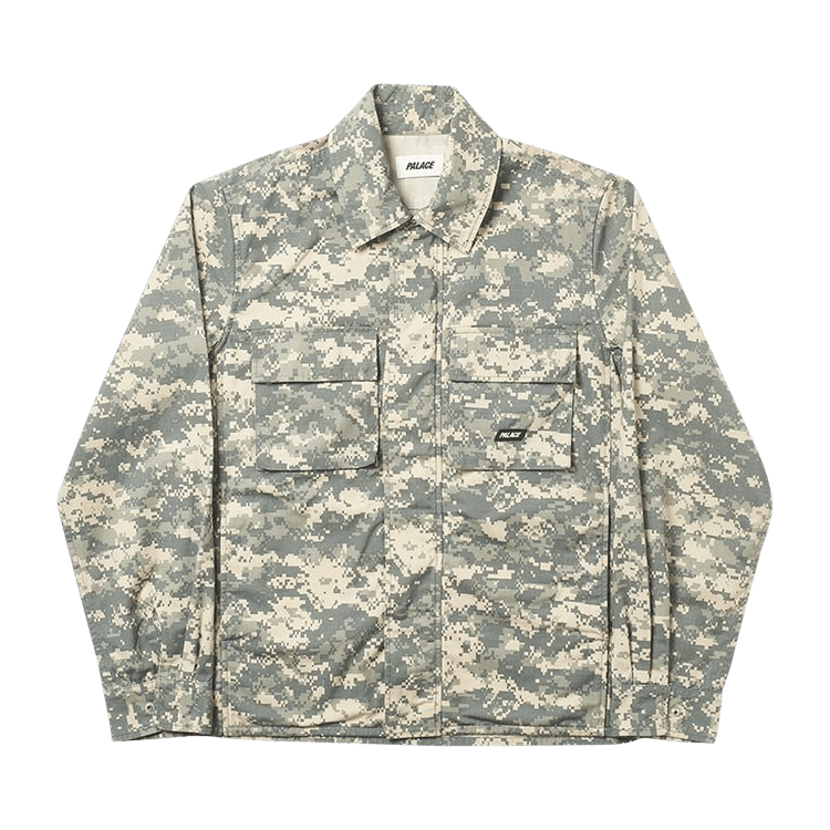 Palace Jungle Zip Shirt "Digi Camo"