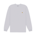 Carhartt WIP Long-Sleeve Chase T-Shirt "White/Gold"
