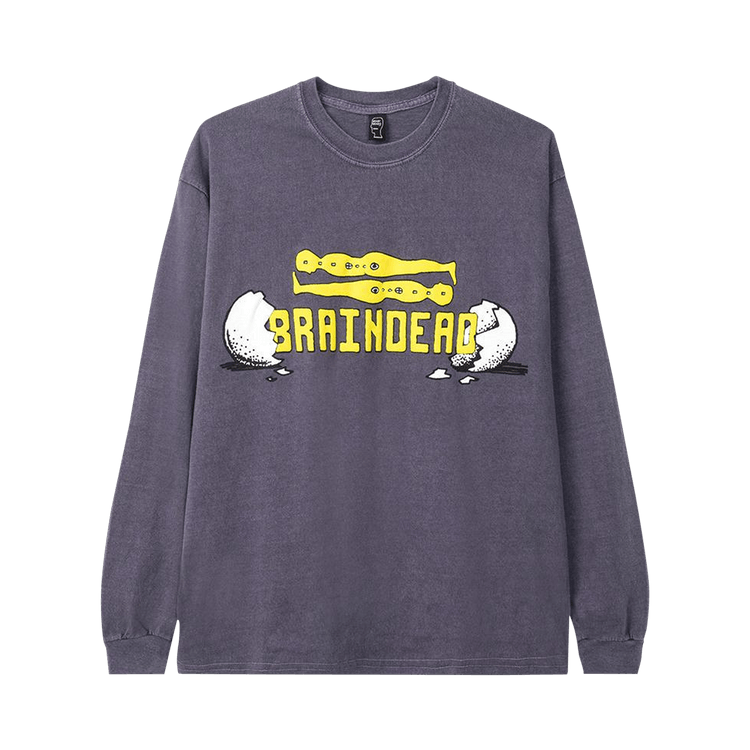 Brain Dead Hatchlings Long-Sleeve Tee "Berry"