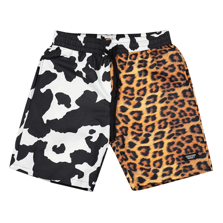 Chinatown Market All Over Animal Print Shorts "Multicolor"