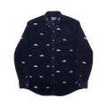 Palace x Ralph Lauren Embroidered Corduroy GTI Shirt "Aviator Navy"