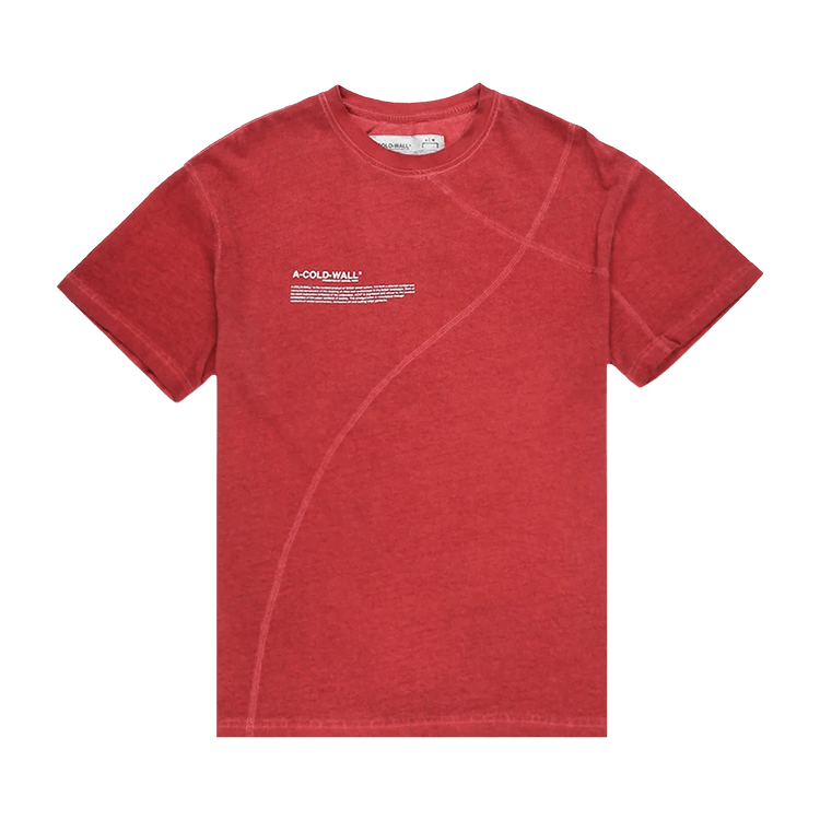 A-Cold-Wall* Mission Statement T-Shirt "Dark Rust"