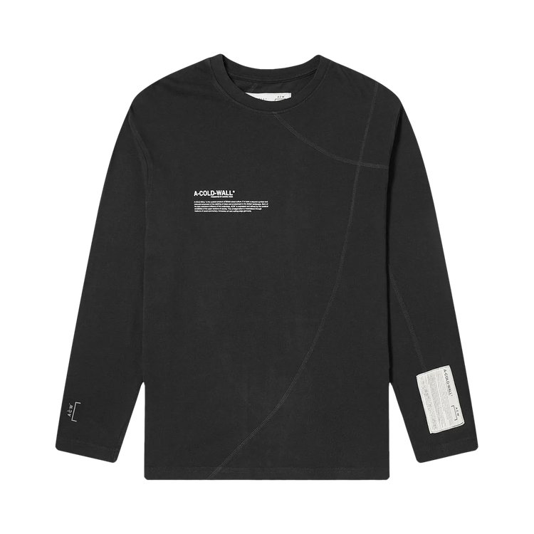 A-Cold-Wall* Core Mission Statement Long-Sleeve "Black"