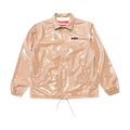 032C Logo Patch Patent Coaches Jacket "Nude"