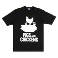 Junya Watanabe Pigs And Chickens T-Shirt "Black"