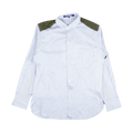 Junya Watanabe MAN Long-Sleeve Shirt "Blue Pinstripe"
