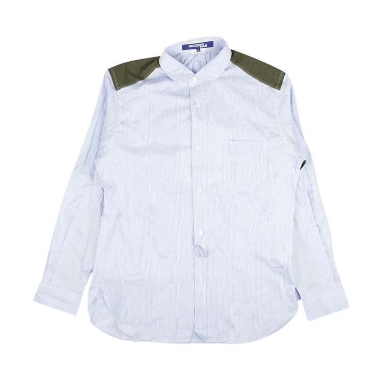 Junya Watanabe MAN Long-Sleeve Shirt "Blue Pinstripe"
