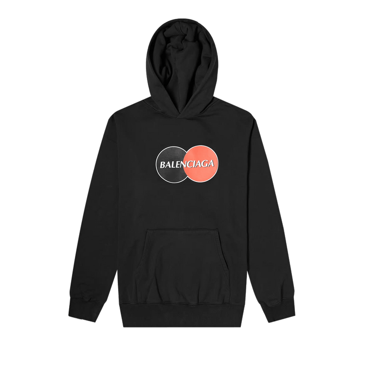 Balenciaga Credit Card Logo Hoodie "Black"