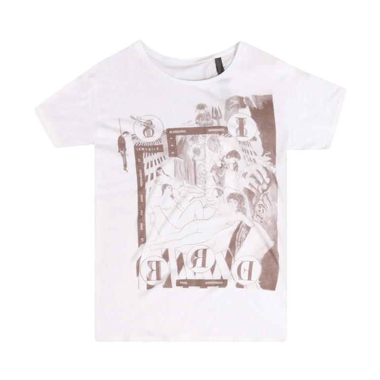 Enfants Riches Déprimés Bath House Orgy T-Shirt "White/Brown"