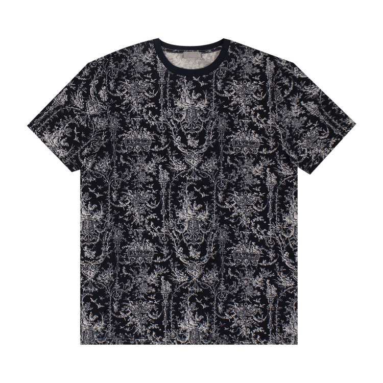 Dior Designed Short-Sleeve T-Shirt "Navy Blue"