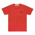 Comme des Garçons PLAY Double Heart T-Shirt "Red"