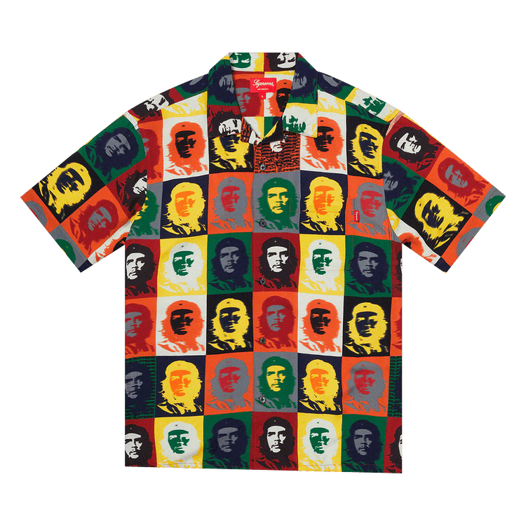 Supreme Che Rayon Short-Sleeve Shirt "Multicolor"
