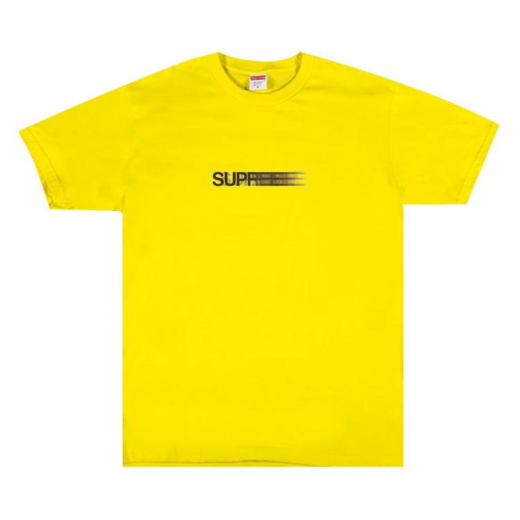 Supreme Motion Logo Tee "Yellow"