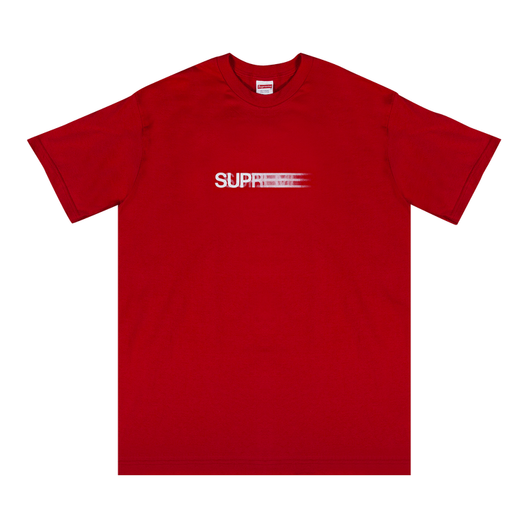Supreme Motion Logo Tee "Red"