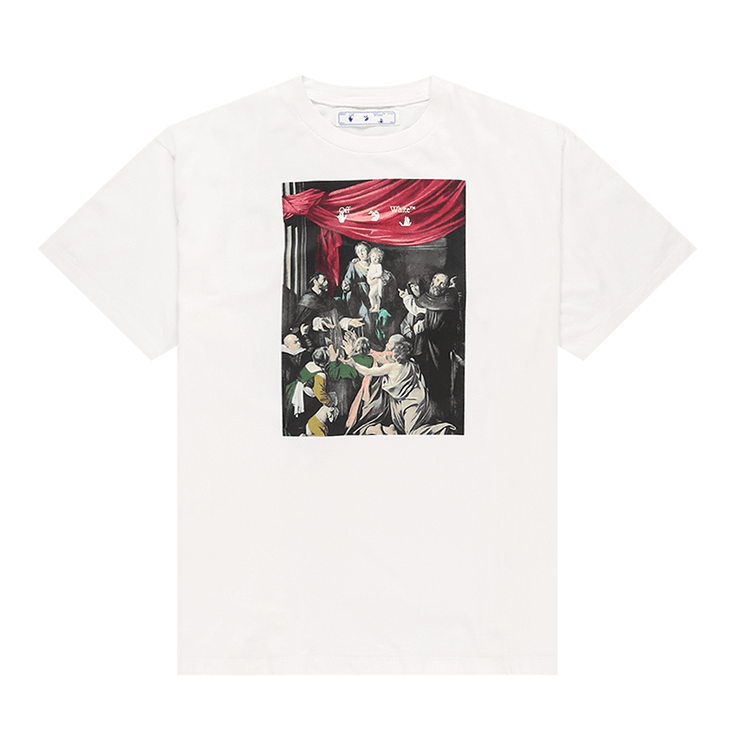 Off-White Caravaggio Painting Short-Sleeve Over Tee "White/Black"