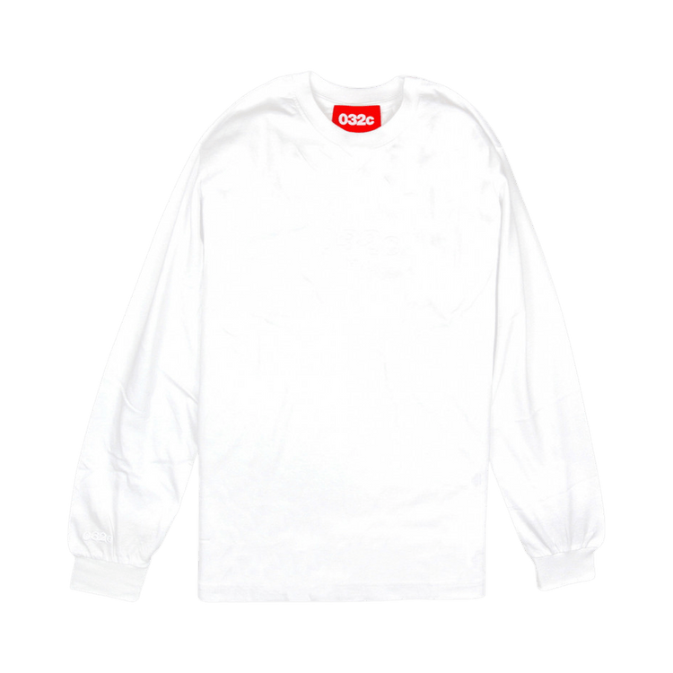 032C Long-Sleeve Logo T-Shirt "White"