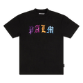 Palm Angels Gothic Logo Tee "Black/Multicolor"