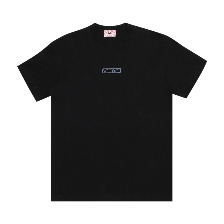 Flight Club Slant Logo Tee "Black/Navy"