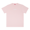 Flight Club Slant Logo Tee "Baby Pink/White"