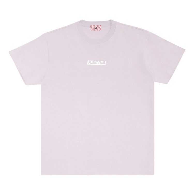 Flight Club Slant Logo Tee "Baby Purple/White"