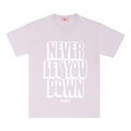 Flight Club Never Let You Down Tee "Baby Purple/White"