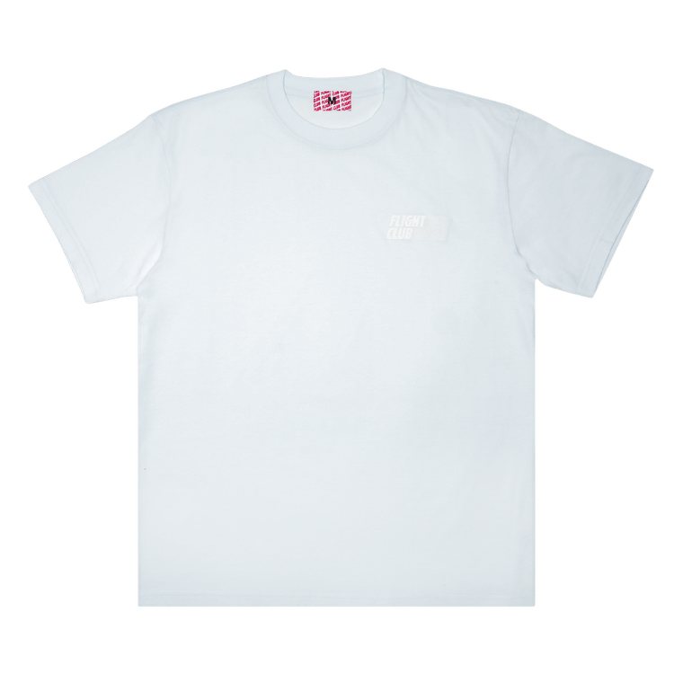Flight Club Streak Logo Tee "Baby Blue/White"