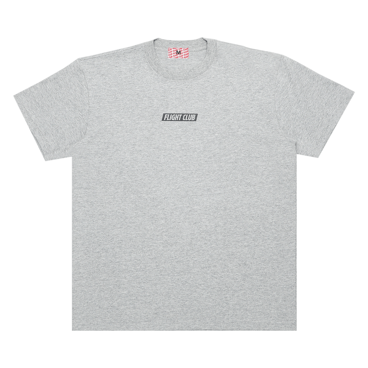 Flight Club Slant Logo Tee "Heather Gray/Black"
