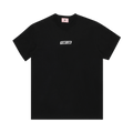 Flight Club Slant Logo Tee "Black/White"