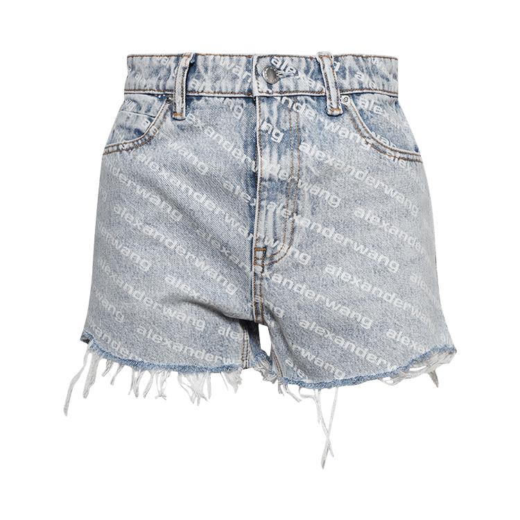 Alexander Wang Bite High Rise Short "Pebble Bleach"