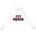 Vlone x City Morgue Dogs Pullover Hoodie "White"