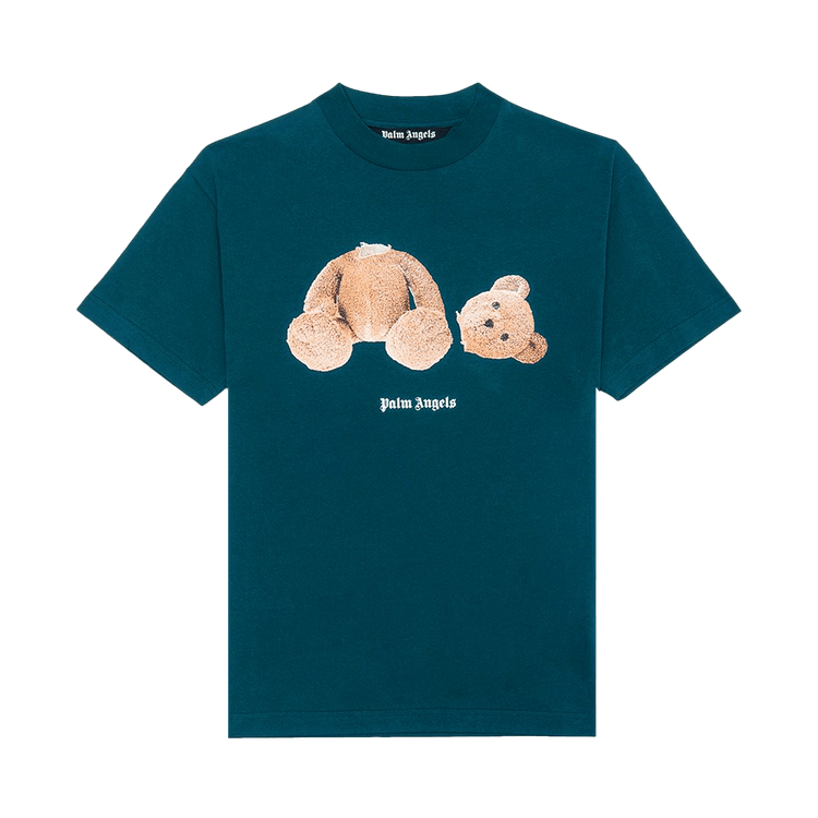 Palm Angels Bear Tee "Forest Green/Brown"