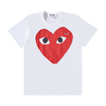 Comme des Garçons PLAY Large Heart Logo T-Shirt "White"
