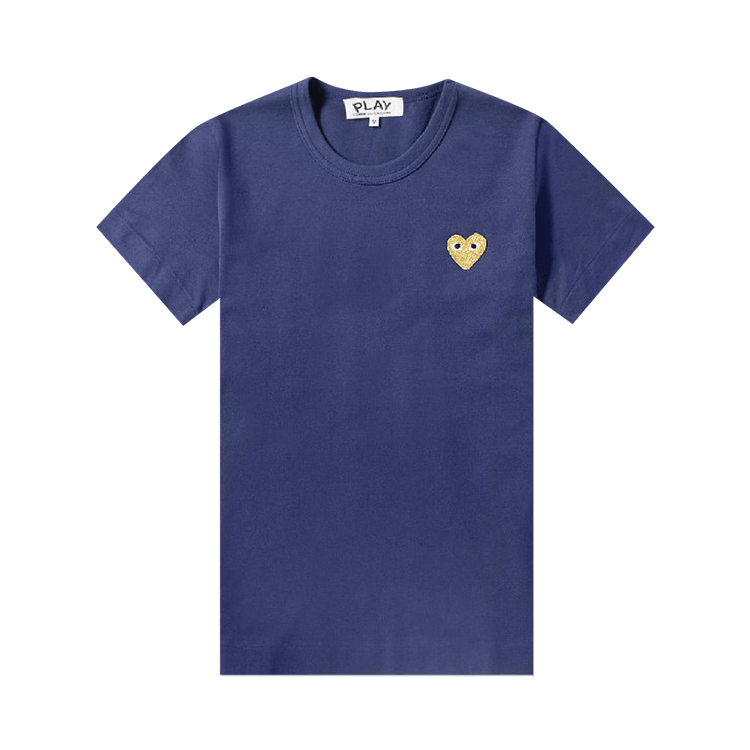 Comme des Garçons PLAY Basic Heart Logo T-Shirt "Navy"
