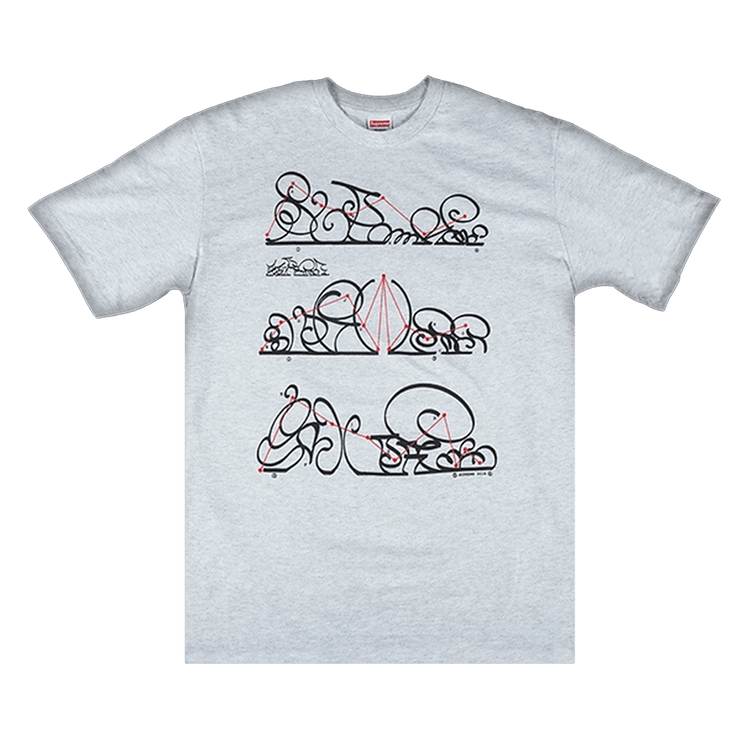 Supreme System Tee "Ash Grey"