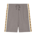 Gucci Cotton Jersey Shorts "Smoke Grey"