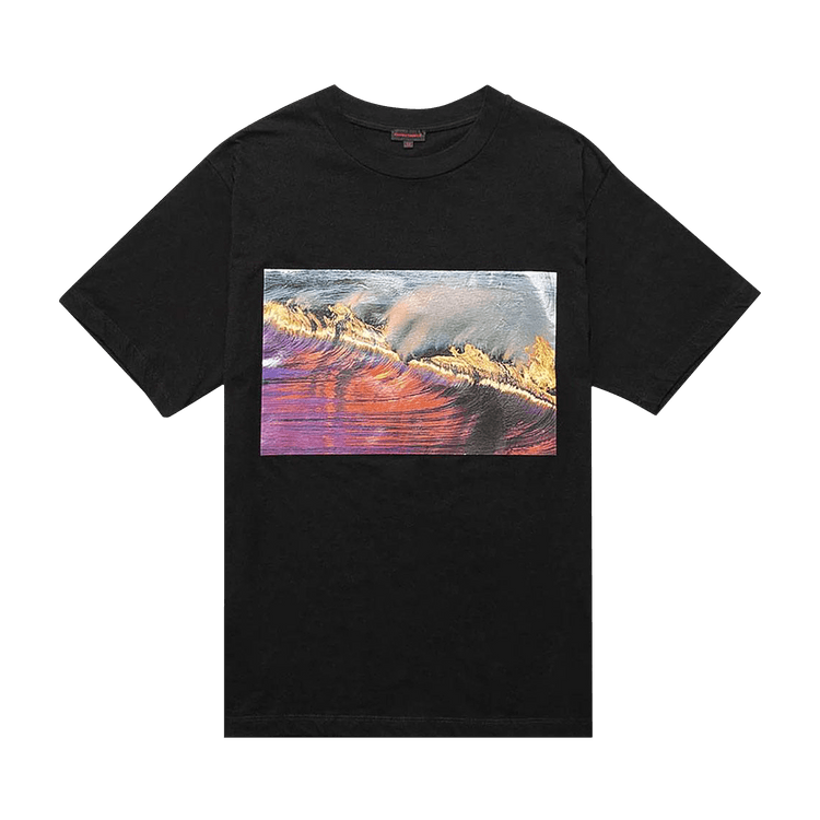 CLOT Wavy Flame T-Shirt "Black"