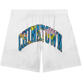 Chinatown Market Globe Arc 2.0 Sweatshorts "White"