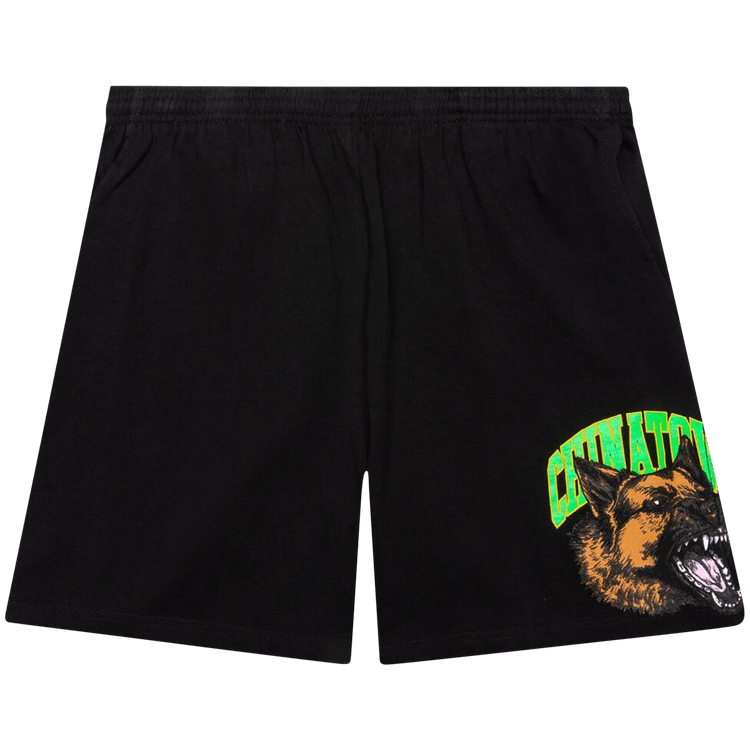 Chinatown Market Beware Sweatshorts "Black"